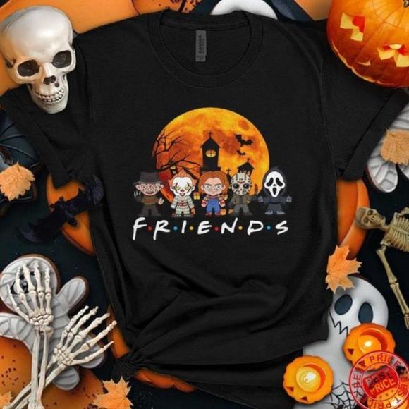 Gildan Other - Halloween Horror Friends Vintage Graphics Unisex T-shirt